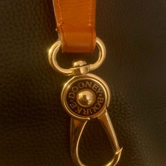 Dooney & Bourke Black and Brown Leather Purse - Picture 4 of 7